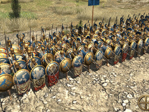 It's training camp in 0 A.D. Empires Ascendant